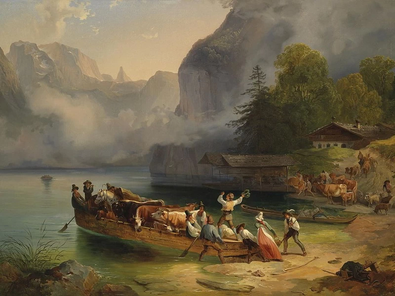 1807-Gauermann Friedrich - Königssee